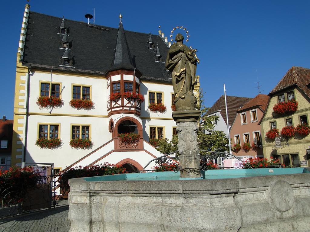 Hotel Schwarzes Ross Schwarzach am Main Zewnętrze zdjęcie